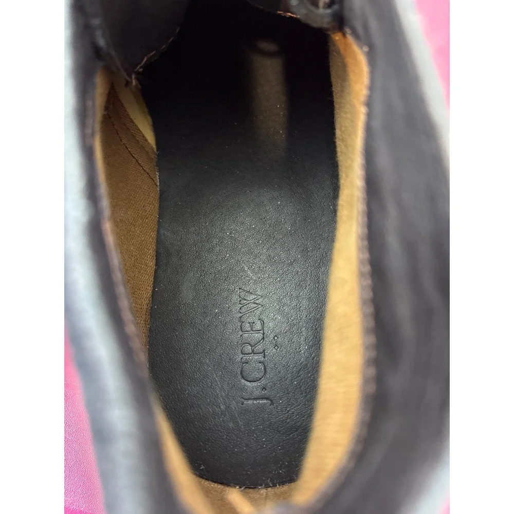 J.‎ Crew Mens Charcoal Gray Suede Lace Up Chukka Desert Boots Sz 11 Preppy Soft